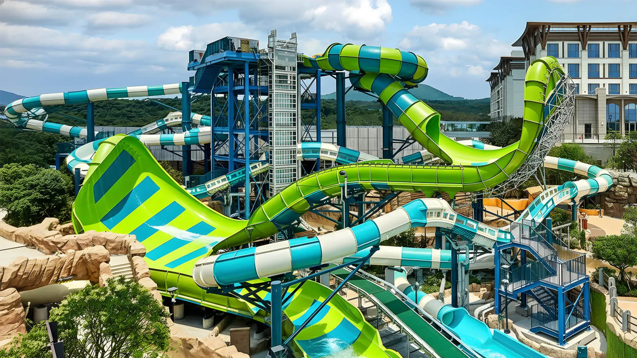 water slide design